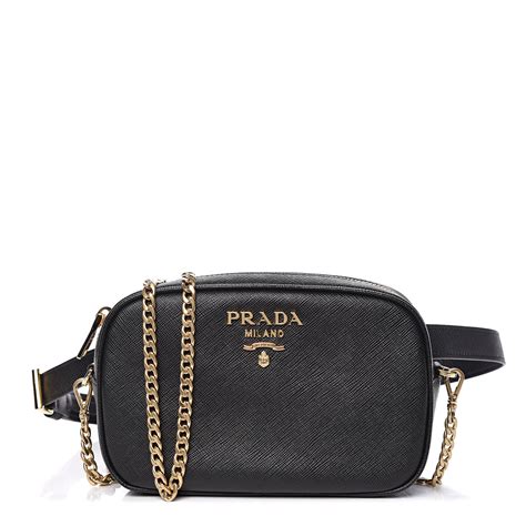 Prada saffiano belt bag